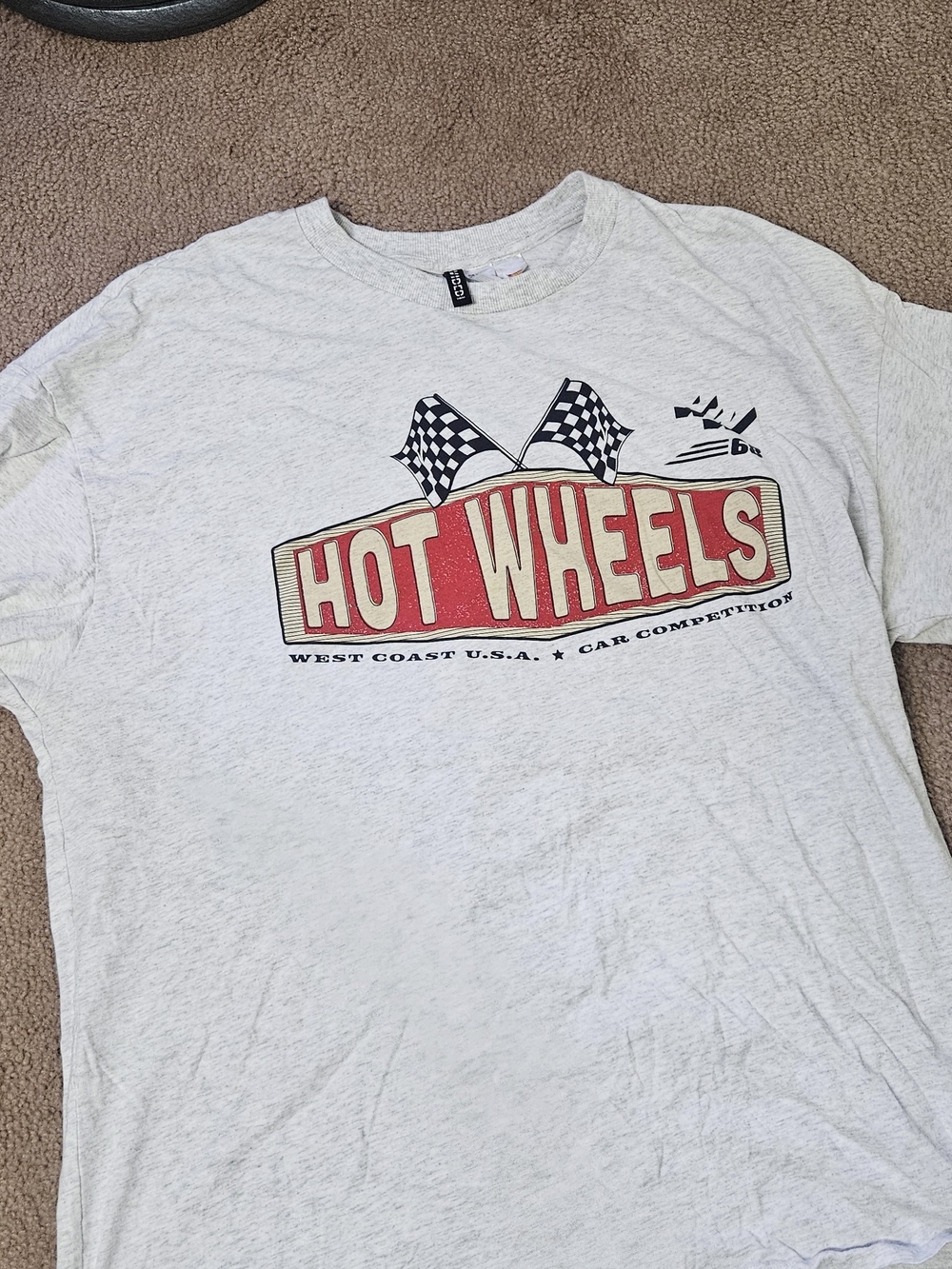 Hot Wheels Mattel Men's T Shirt West Coast